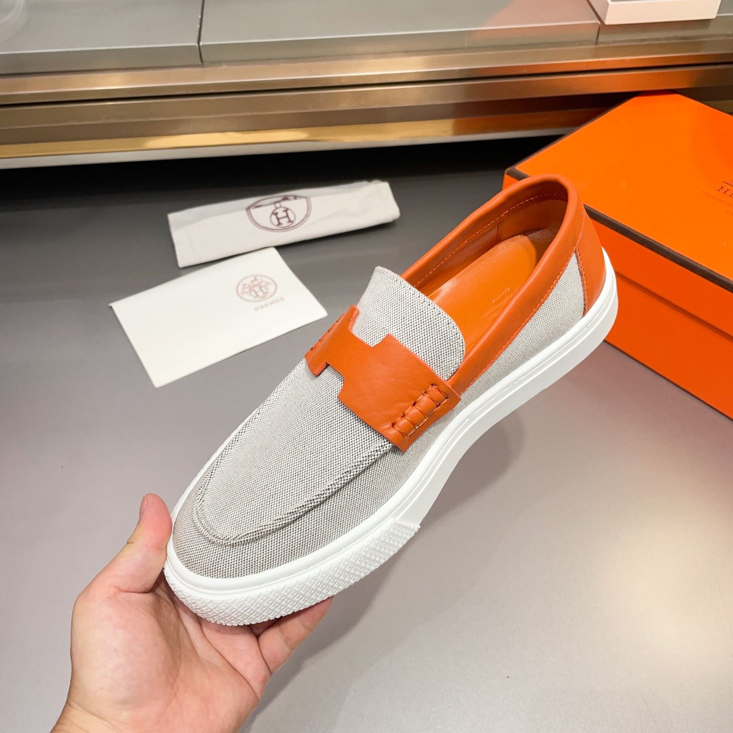 Hermes Low Shoes